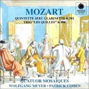 Quintette pour clarinette et cordes, en la majeur, KV 581 / Wolfgang Amadeus Mozart | Mozart, Wolfgang Amadeus. Compositeur