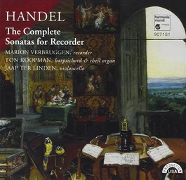 Sonates pour flûte à bec = The Complete sonatas for recorder / George Frédéric Haendel | Haendel, George Frédéric. Compositeur