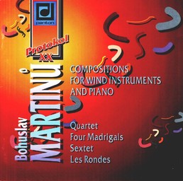 Oeuvres pour instruments à vent et piano / Bohuslav Martinu | Martinu, Bohuslav. Compositeur