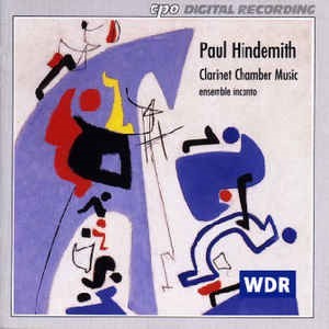 Quatuor pour clarinette, violon, violoncelle et piano / Paul Hindemith | Hindemith, Paul. Compositeur