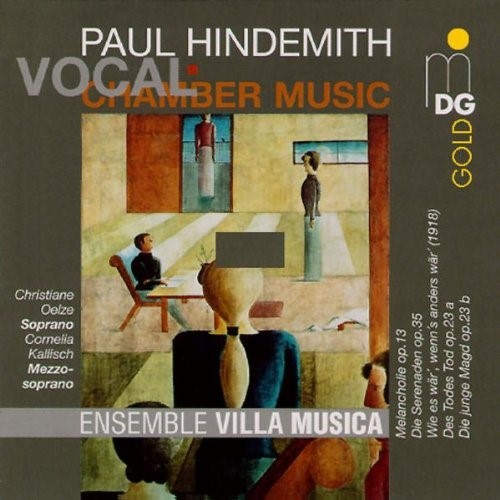 Musique de chambre avec voix = Vocal chamber music / Paul Hindemith | Hindemith, Paul. Compositeur