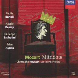 Mitridate, Rè di ponto, opéra seria, KV 87 / Wolfgang Amadeus Mozart | Mozart, Wolfgang Amadeus. Compositeur