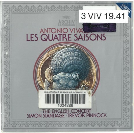 Les Quatre saisons / Antonio Vivaldi | Vivaldi, Antonio. Compositeur